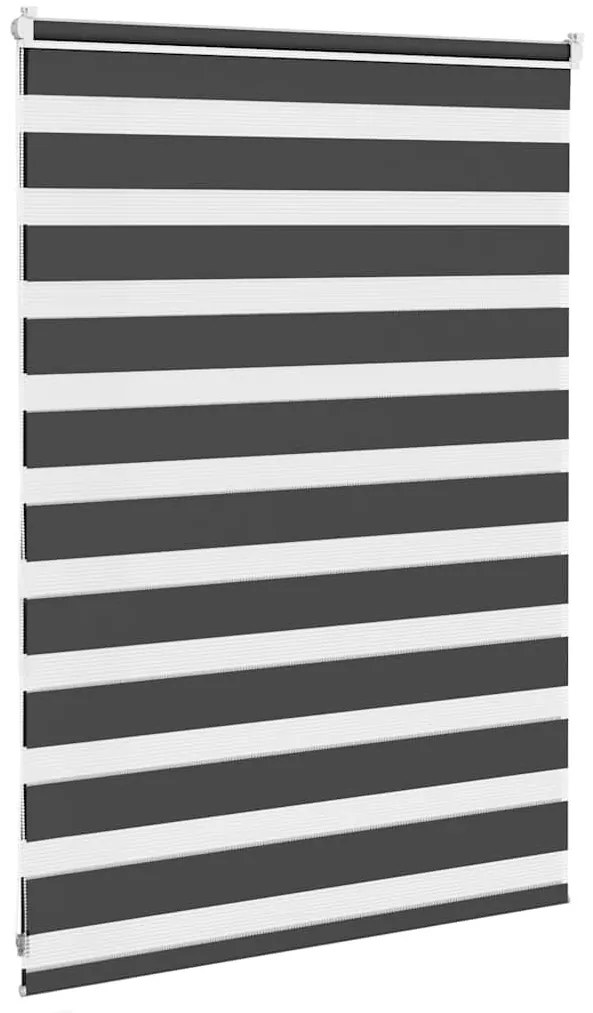 zebrafüggönnyel fekete szövetszélesség 95,9 cm poliészter