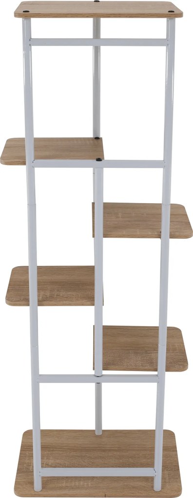 Virágállvány, fehér/sonoma tölgy, LEDOR TYP 2