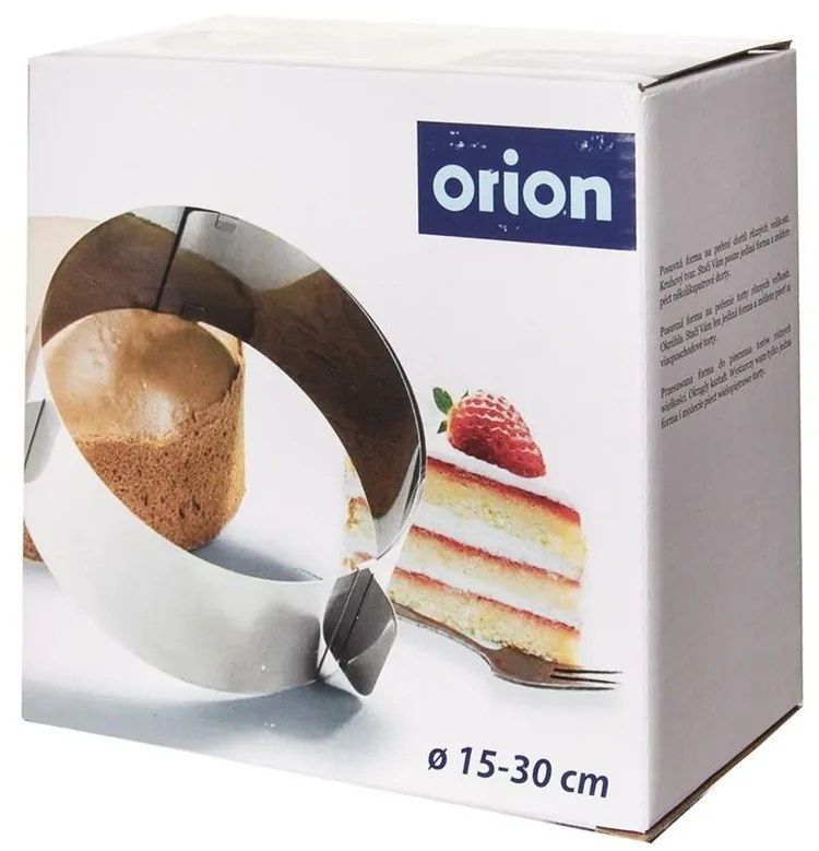 Orion állítható,kerek tortaforma