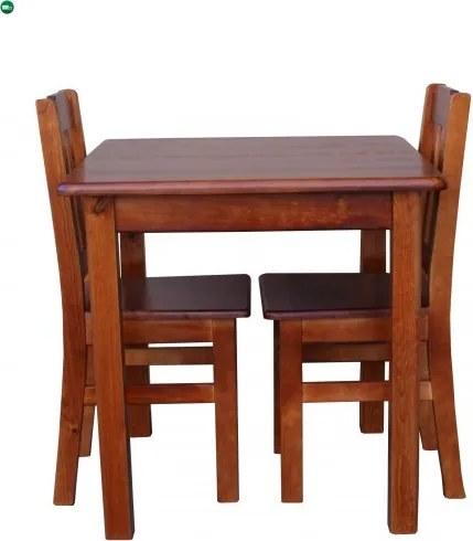 Étkezőasztal kocka 75x75 calvados