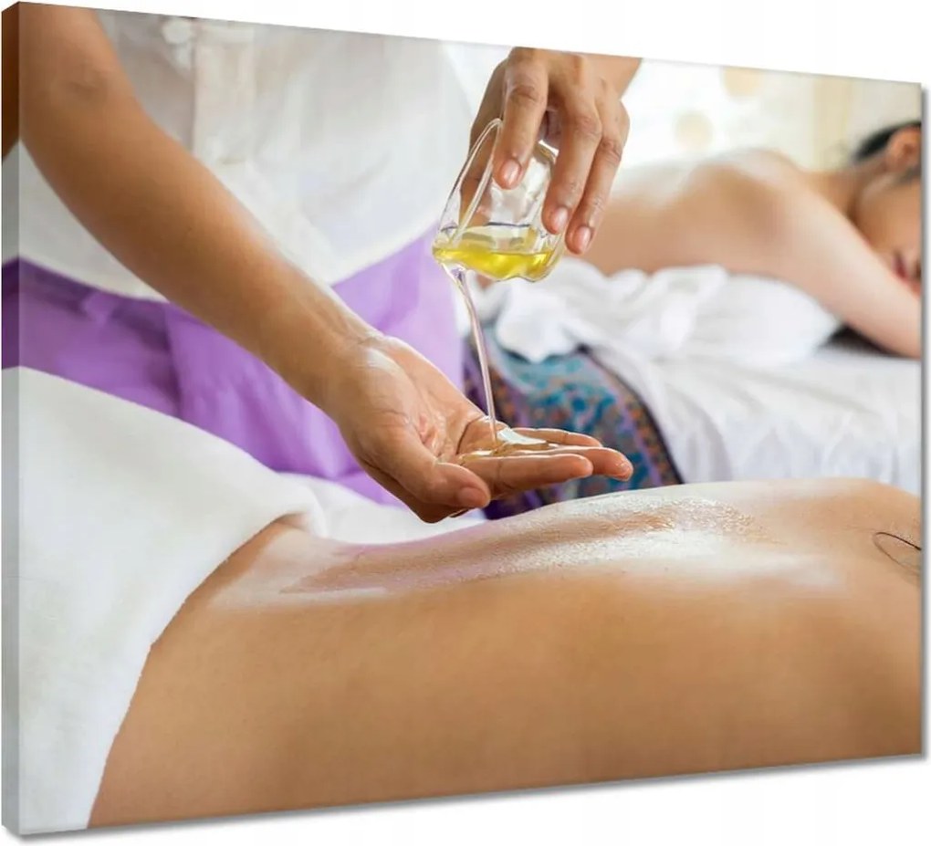 Vászonkép 50x40 Spa Wellness Relaxáció Víz