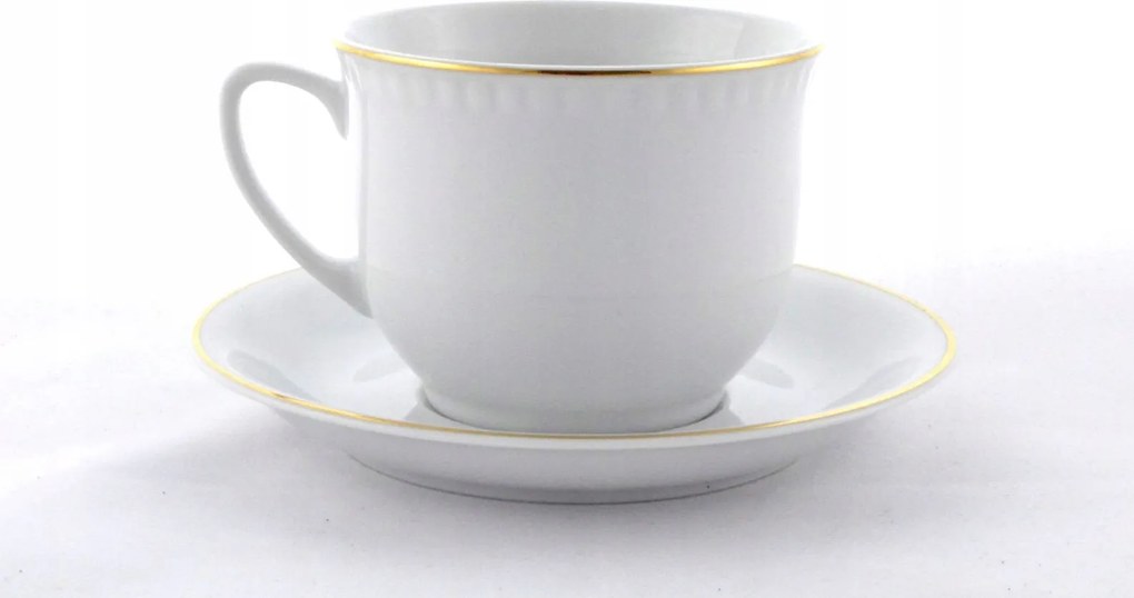 Csésze Lubiana Bécs 300ml Arany porcelán szíj