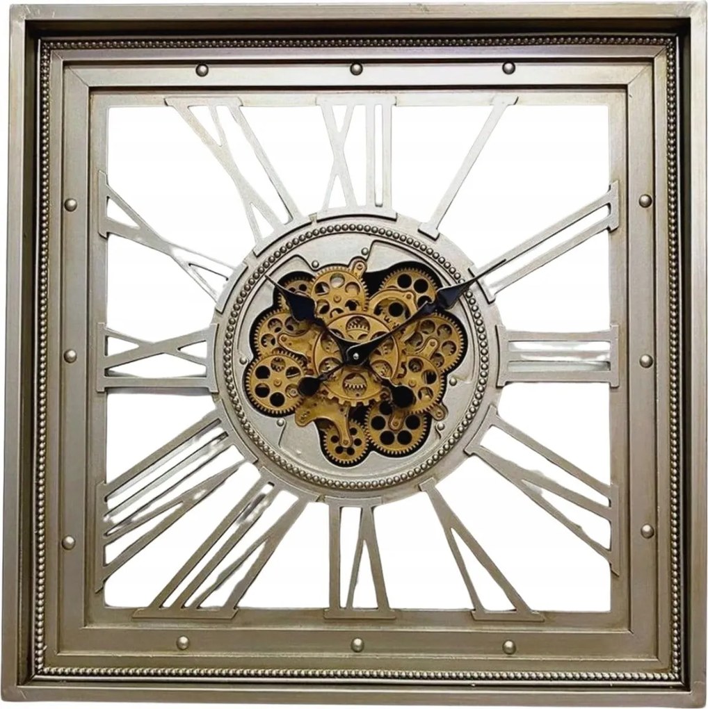 Camden falióra, sárgaréz, 80x80 cm, dekoratív