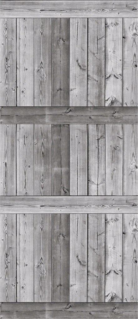 Fotótapéta Szürke fa deszkák régi fa hatás 91x211 +ragasztó