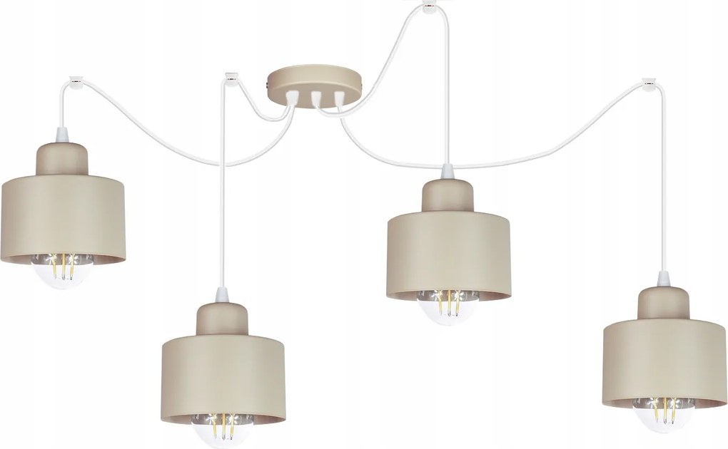 Csillár mennyezeti függőlámpa Pók Loft lámpa asztal fölé led nappali