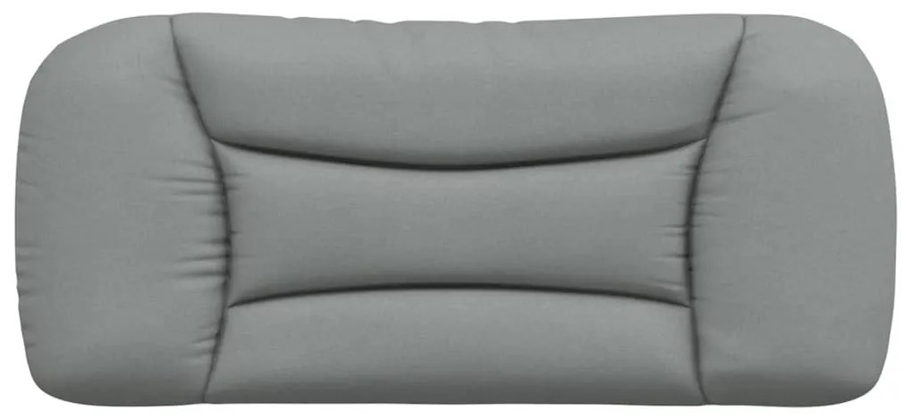 világosszürke szövet fejtámla párna Hvar 80 cm