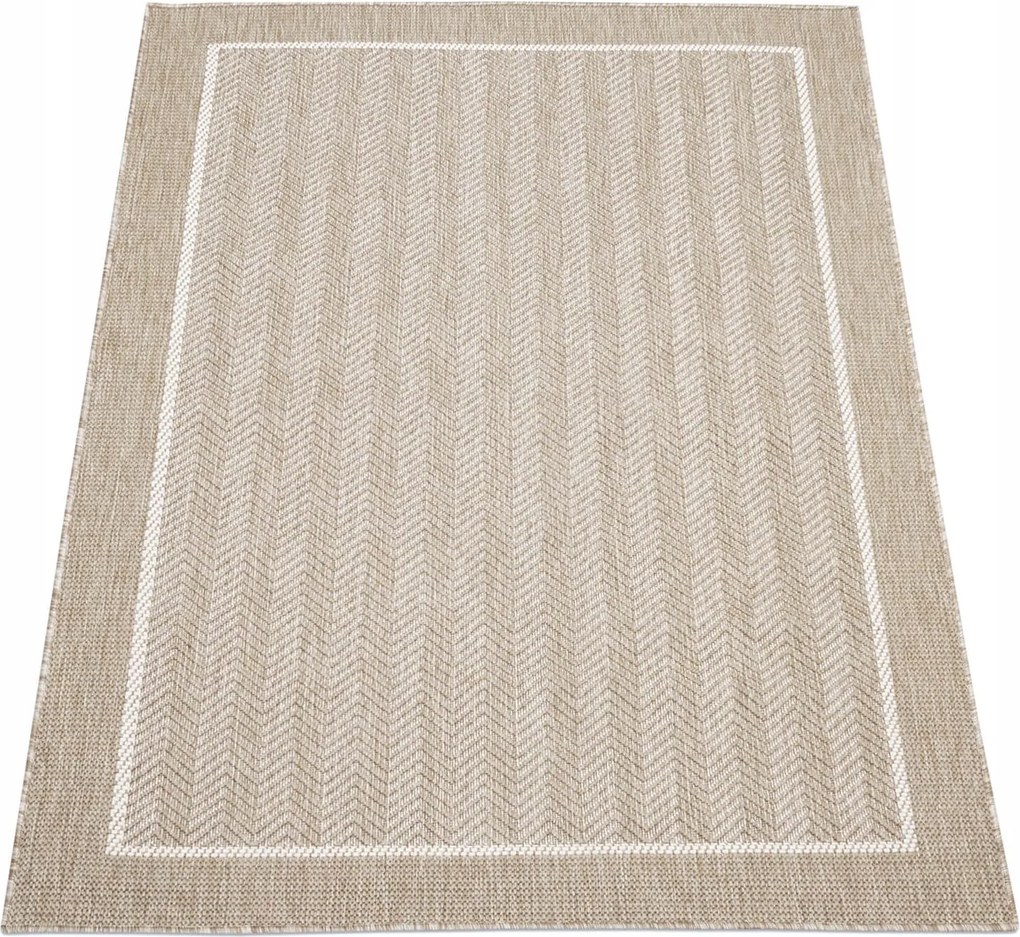 Kültéri Teraszszőnyeg Kétoldalas Terasz Erkély Zsinóros Szőnyeg 140X200