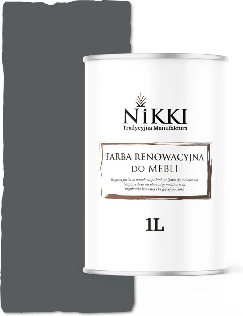 Konyhabútor Festék Szekrény Frontok Szürke Bazalt RAL7012 Szatén 1L