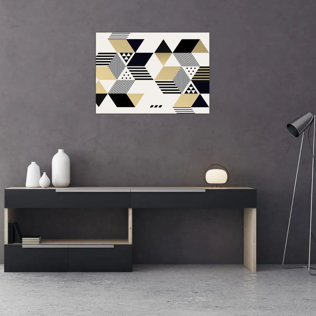 Kép - Geometriai formák N⁰1 (70x50 cm)