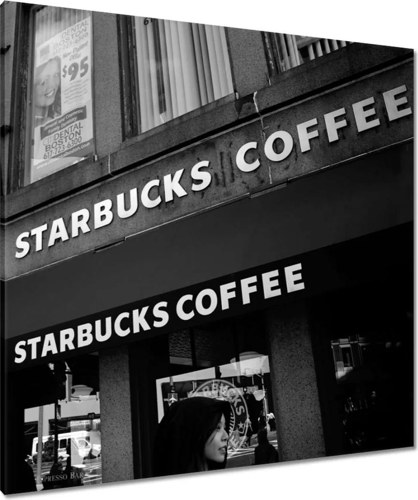Vászonkép 90x90 Starbucks Coffee