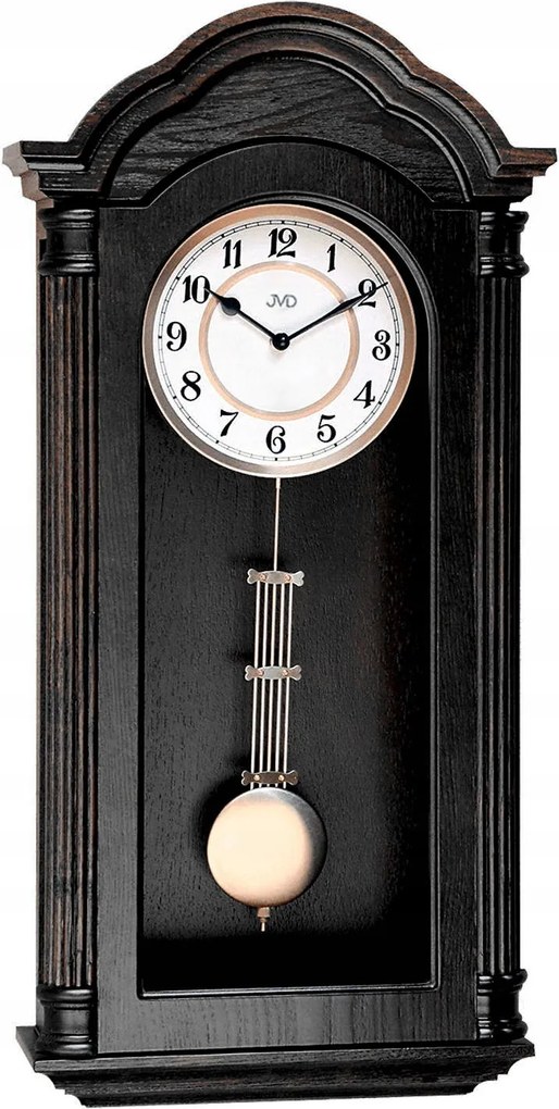 Fából Készült Retro Falióra Jvd Futárokkal N9353.1 Westminster