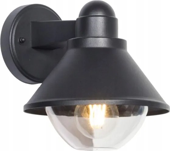 Kültéri Lámpa Fali lámpa Loft 1x E27 Led fekete