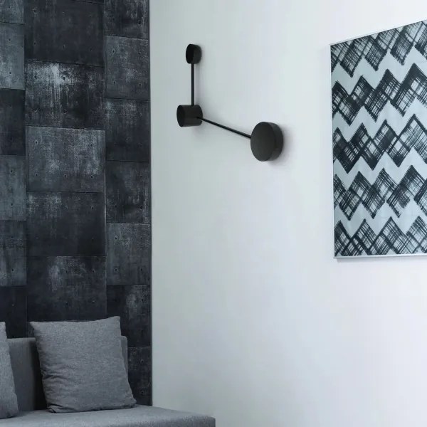 LED fali lámpa JOY 2xGX53/6W/230V fekete