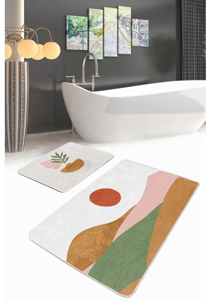 Fürdőszobai kilépő szett 2 db-os 60x100 cm – Mila Home