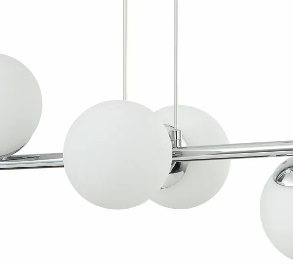 Kábelcsillár MADDIE 5xE14/5W/230V, fényes króm