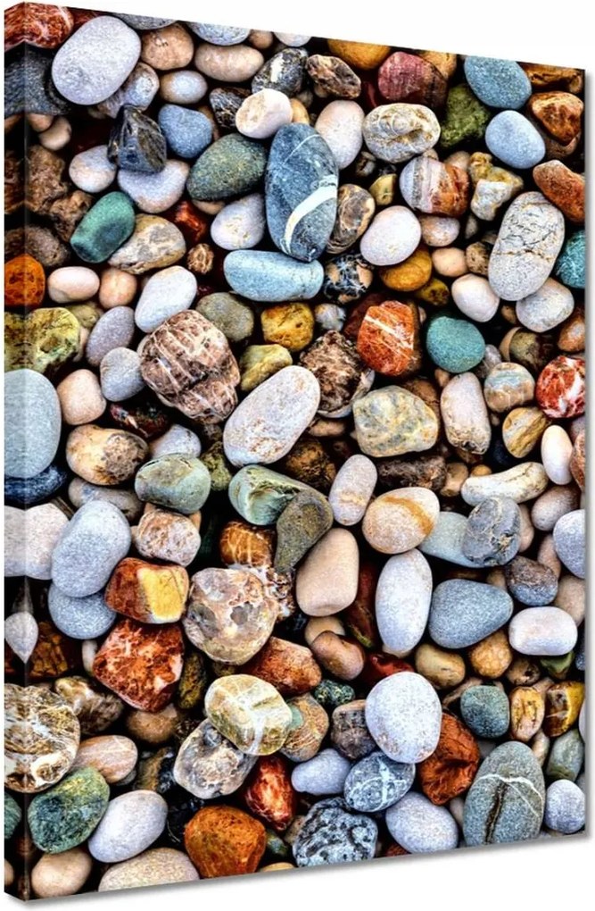 Vászonkép 30x40 Színes kövek