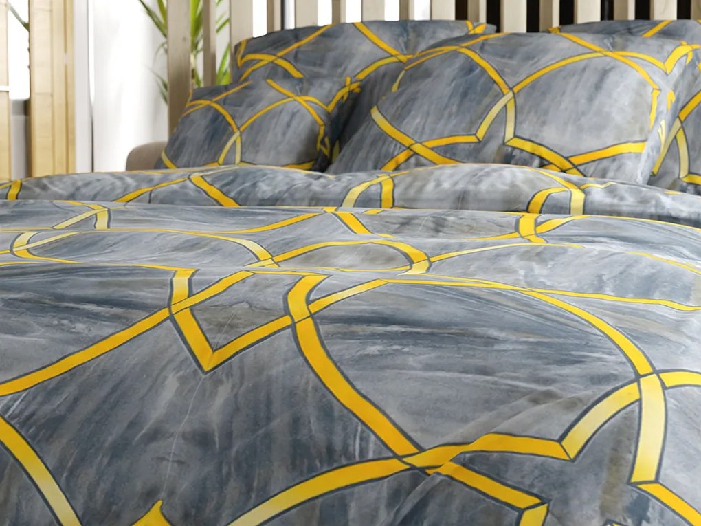 Mikroszálas ágyneműhuzat RYNETH szürke Ágyneműhuzat mérete: 70 x 80 cm | 140 x 200 cm