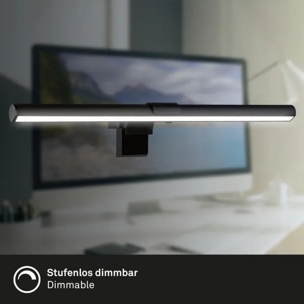 Briloner 2303-015 - LED Dimmelhető monitorvilágítás LED/3,5W/230V 2700/4000/6500K
