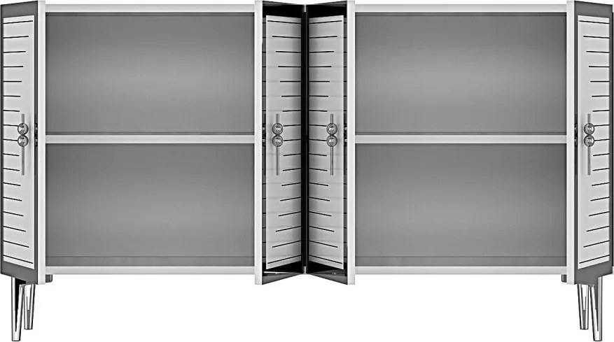 Tuna 120 - White, Silver