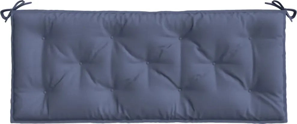 vidaXL tengerészkék oxford szövet kerti padpárna 120 x 50 x 7 cm