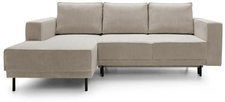 Sarokkanapé Rodriguez mini (B) (sötét bézs + fekete). 1099143