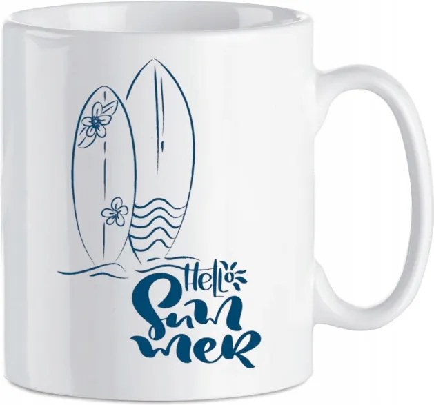 Nyomtatott bögre Nyaralás Nyár Deszka Hullámok 330 ml