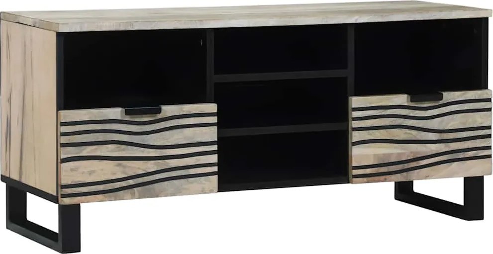 vidaXL TV egységek fiókkal Fehér 100 x 33 x 46 cm Faanyag