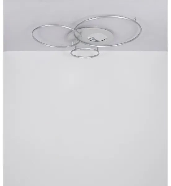 Globo 48466-70A - Dimmelhető LED mennyezeti lámpatest INVERTINA LED/70W/230V ezüst + távirányító