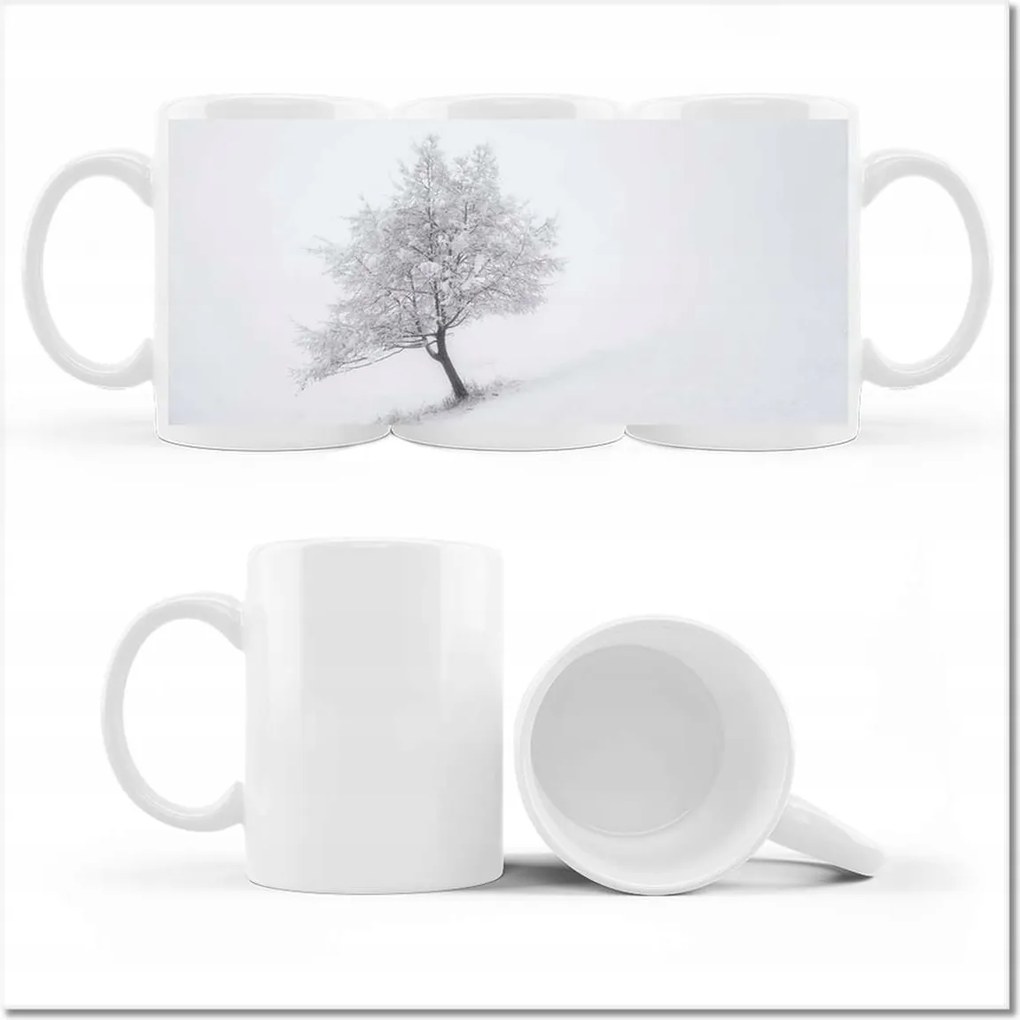 Bögre fényképpel Fa Fák Kilátás