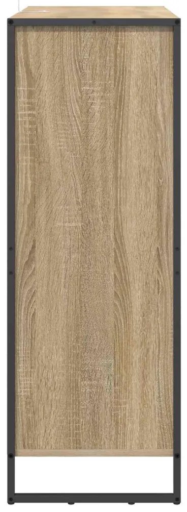 Cipőszekrény tárolóval ajtóval Sonoma 79 x 36 x 100 cm Faanyag