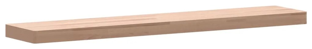 tömör bükkfa fali polc 100 x 20 x 4 cm