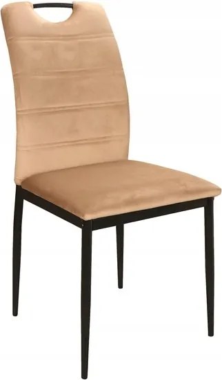 Rip Velvet kárpitozott szék BÉZS/fekete Sig