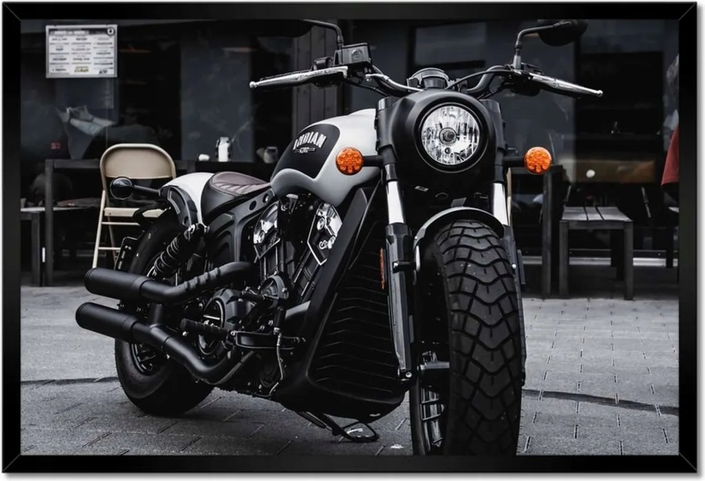 Poszterek keretben 60x40 Indián motorkerékpár Klasszikus