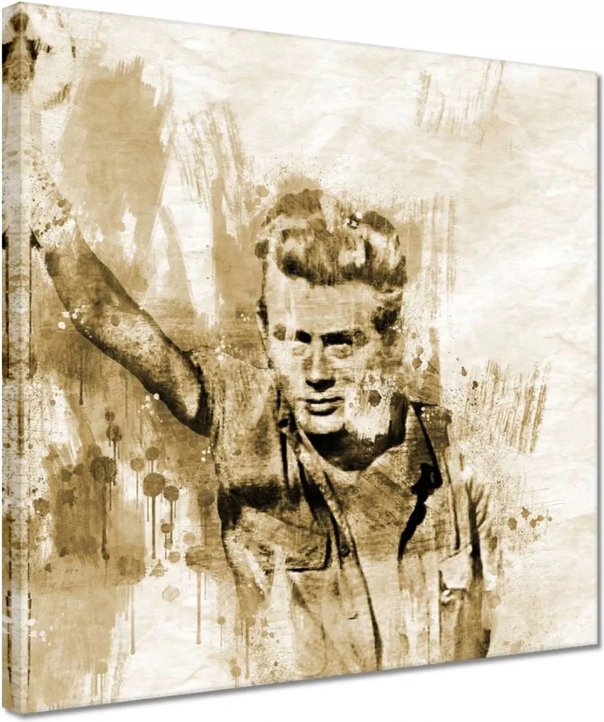 Festmények 30x30 James Dean Színész Mozi