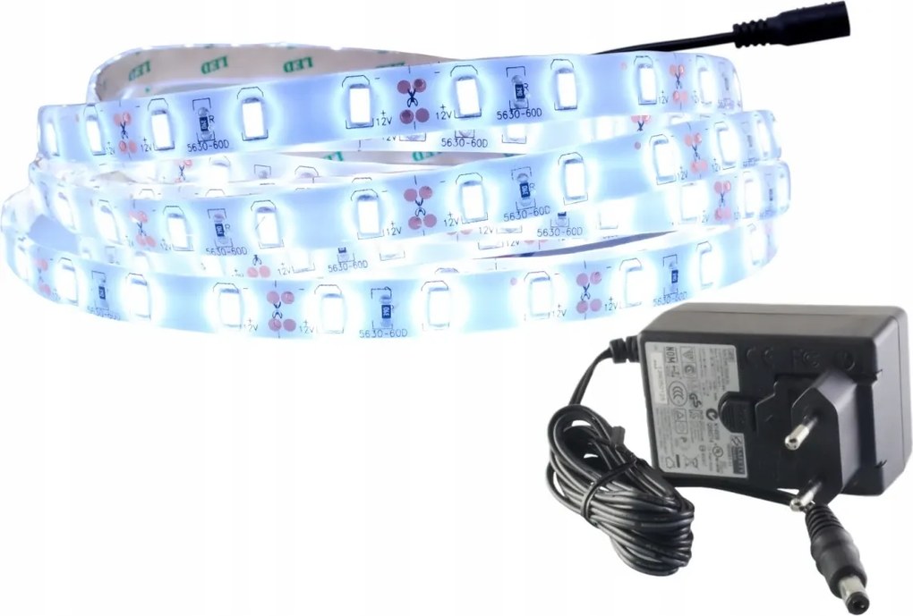 Világítás 300 Led vízálló IP65 5630 Hideg 2m