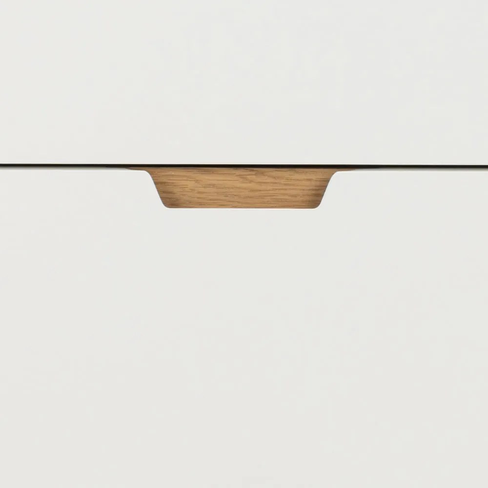 Fehér komód 135x90x40 cm Lowell – Actona