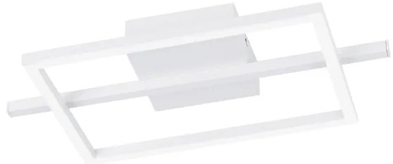 Eglo 901116 - LED Dimmelhető mennyezeti lámpa AMANDOLO LED/17W/230V fehér + + távirányító