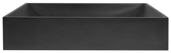 Sapho - Pulton álló mosdó 58x36 cm beton/fekete