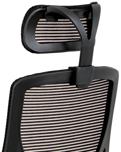 Ka-a186 Scaun pivotant de birou modern negru