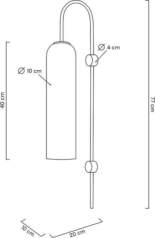 King Home SLACK MSE010100341 Fali lámpa 1x40W/E27 IP20