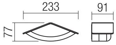 Redo 90001 - LED Kültéri fali lámpa CHALET 1xLED/8W/230V IP54