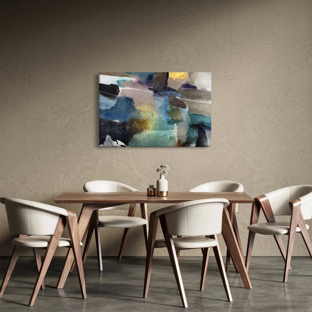 Kép - Akvarell absztrakció (90x60 cm)