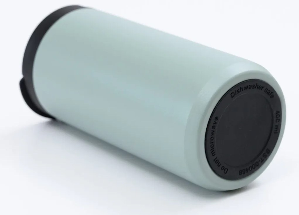 BEKER világosszürke termo bögre 400 ml