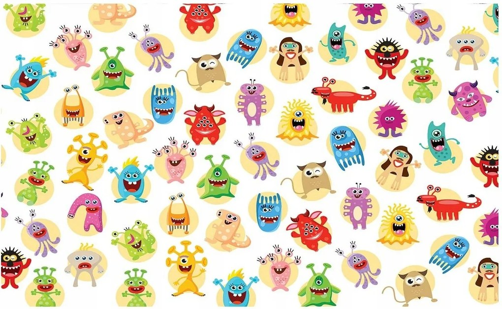 Fotótapéta Gyerekeknek Szörnyek Fotótapéták 208 x 14