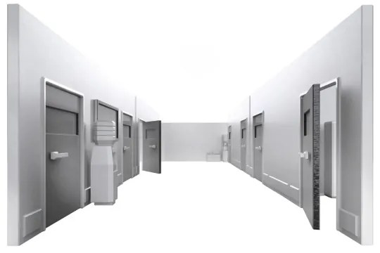 Steinel 056087-LED Fürdőszobai mennyezeti lámpa RSPROP2 LED/15,5W/230V 4000K IP54