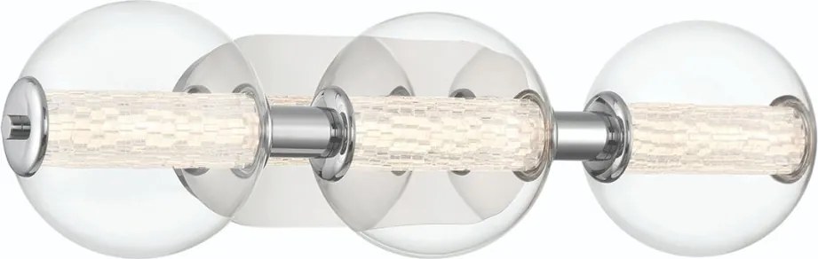 Quintiesse Atomo QN-ATOMO-3W-PC Fali lámpa 1x13W/LED 3000K 1160lm IP44