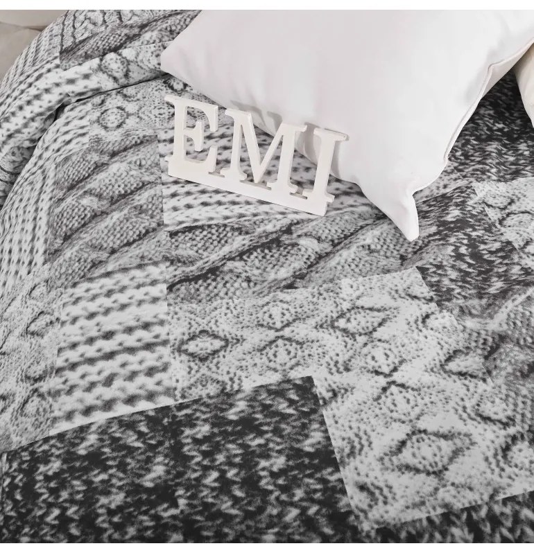 EMI Mizar pamut ágyneműhuzat, A standard egyszemélyes ágy szett tartalma: 1x 140x200 + 1x 70x90