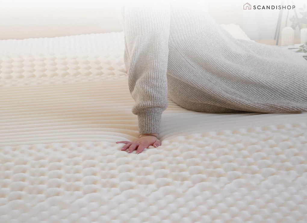 Kókusz matrac COCO MAXI 20 cm 90 x 200 cm Matracvédő: Matracvédővel