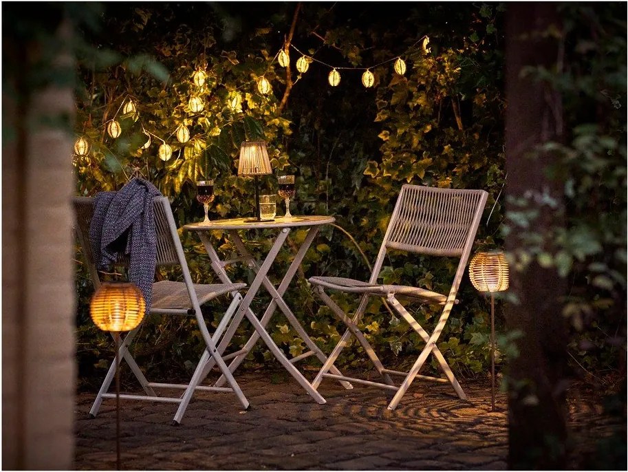 Elemmel működő LED fényfüzér, izzók száma 10 db, hosszúság 180 cm Carlisle – House Nordic