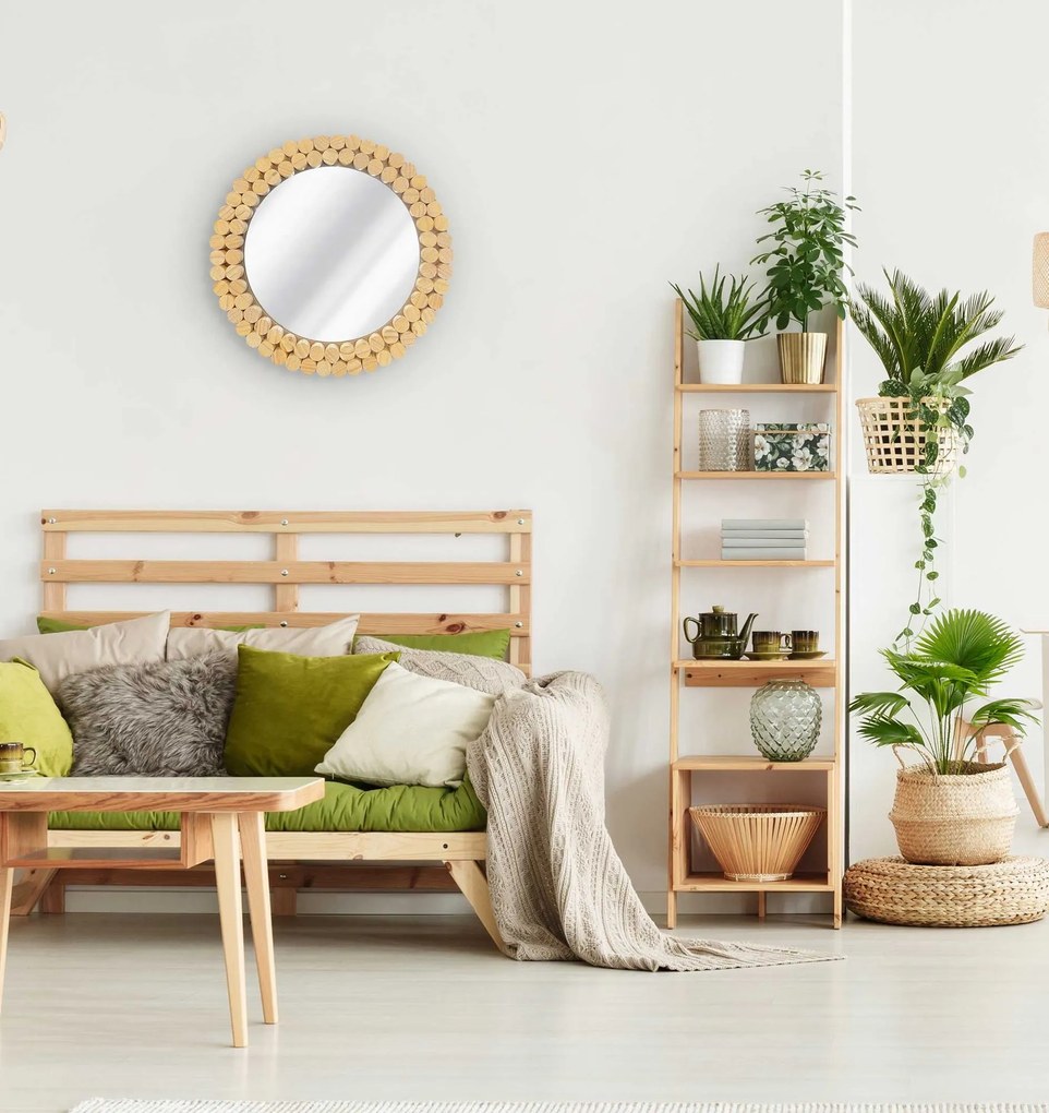 Boho fali tükör 36CM KLNA-MR01